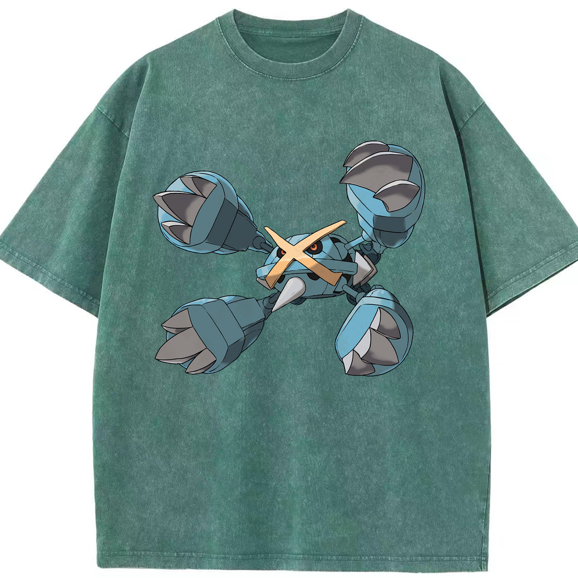 （画像用） ポケットモンスター Pokémon 綿100% ヴィンテージ風 半袖Tシャツ（フロントプリント）